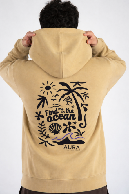 Polerón canguro Find me in the ocean Asid Wash - Imagen 3